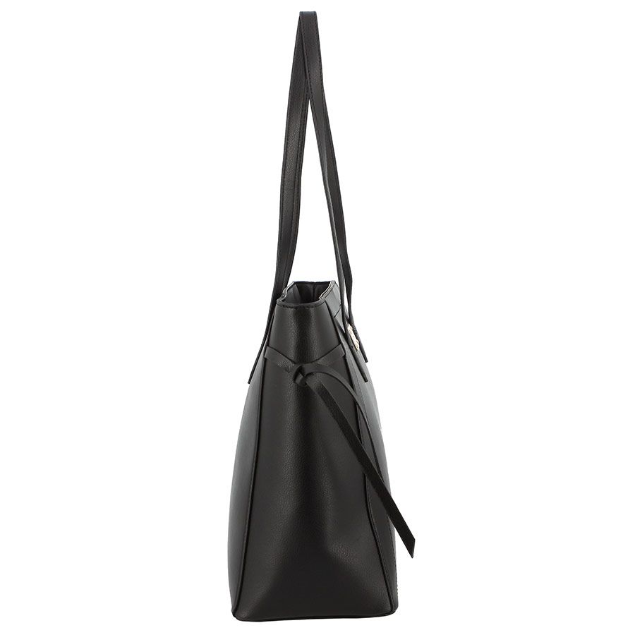 PIERRE CARDIN CHARLIE COLOURBLOCK TOTE | BLACK - KaryKase