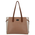 PIERRE CARDIN CHARLIE COLOURBLOCK TOTE | NEUTRAL METALLIC - KaryKase