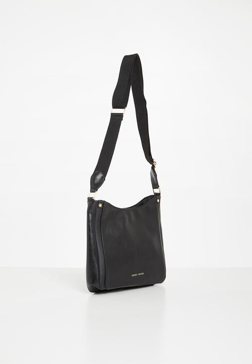 PIERRE CARDIN CHARLIE LARGE CROSSBODY | BLACK - KaryKase