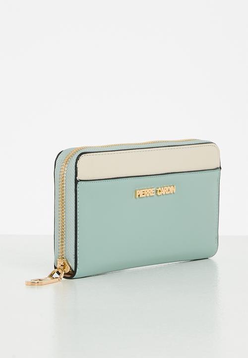 Pierre Cardin Charlie Zip Around Purse | Cream Sky - KaryKase