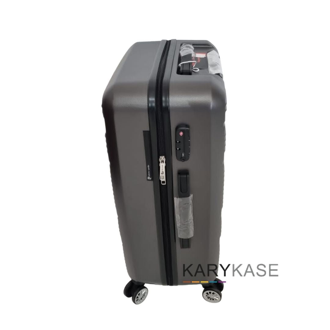 Pierre Cardin Gaspar 76cm Large Spinner | Charcoal - KaryKase