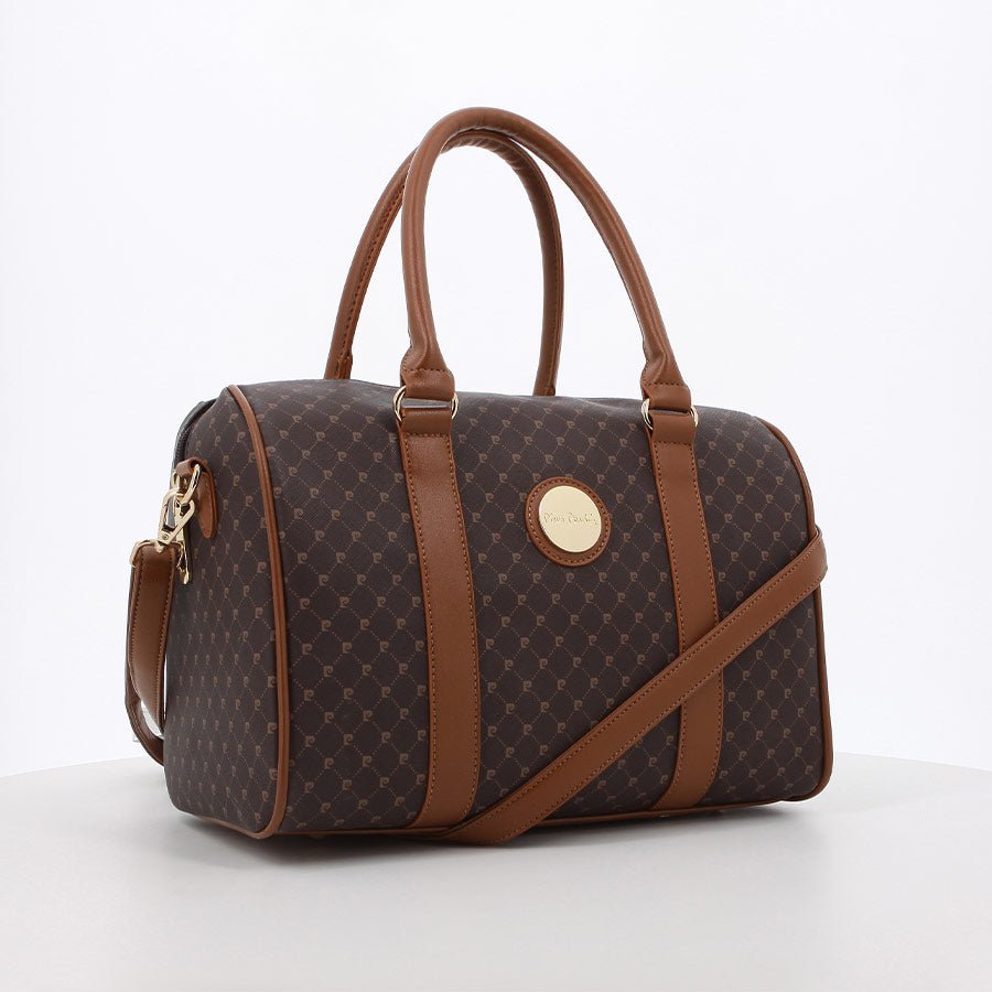 Pierre Cardin Guliana Bowling Bag | Brown - KaryKase