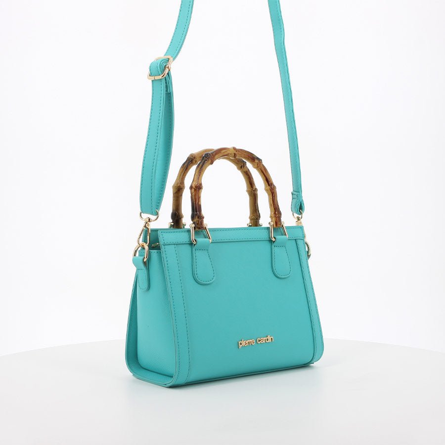 Pierre Cardin Jayde Mini Satchel Handbag | Blue - KaryKase