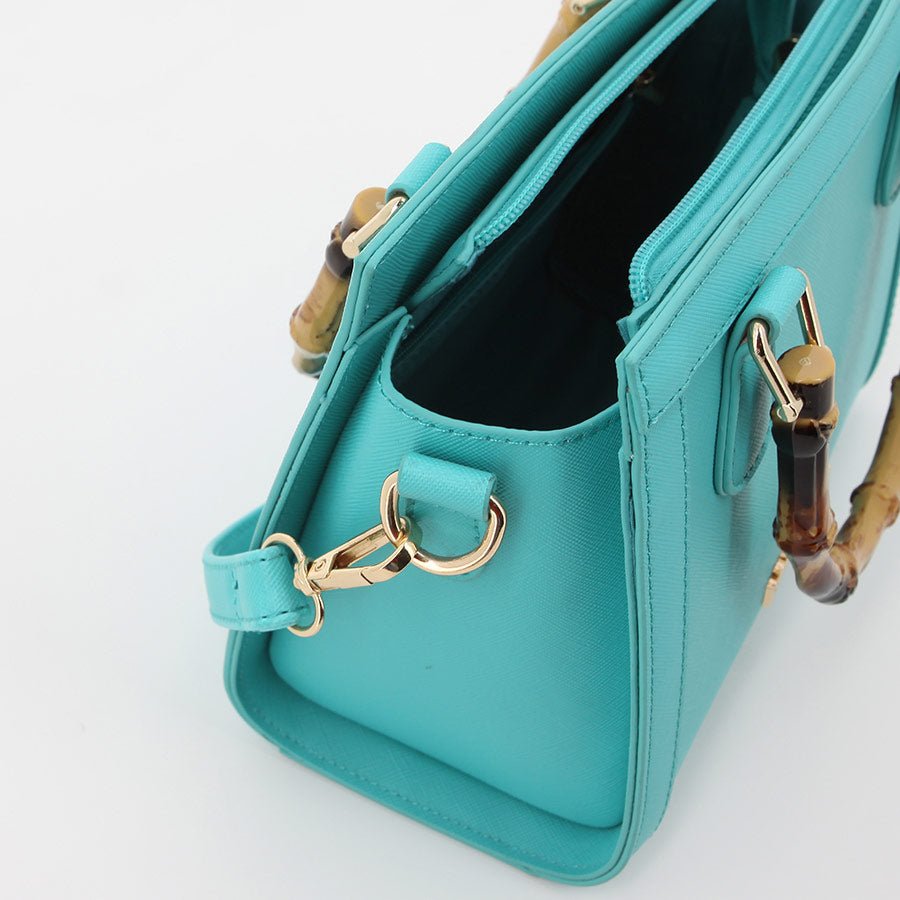 Pierre Cardin Jayde Mini Satchel Handbag | Blue - KaryKase