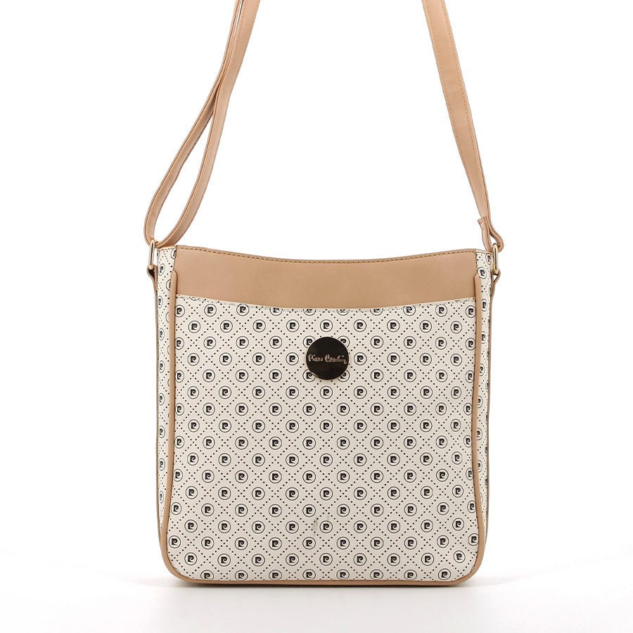 Pierre Cardin Karina Crossbody | White Beige - KaryKase