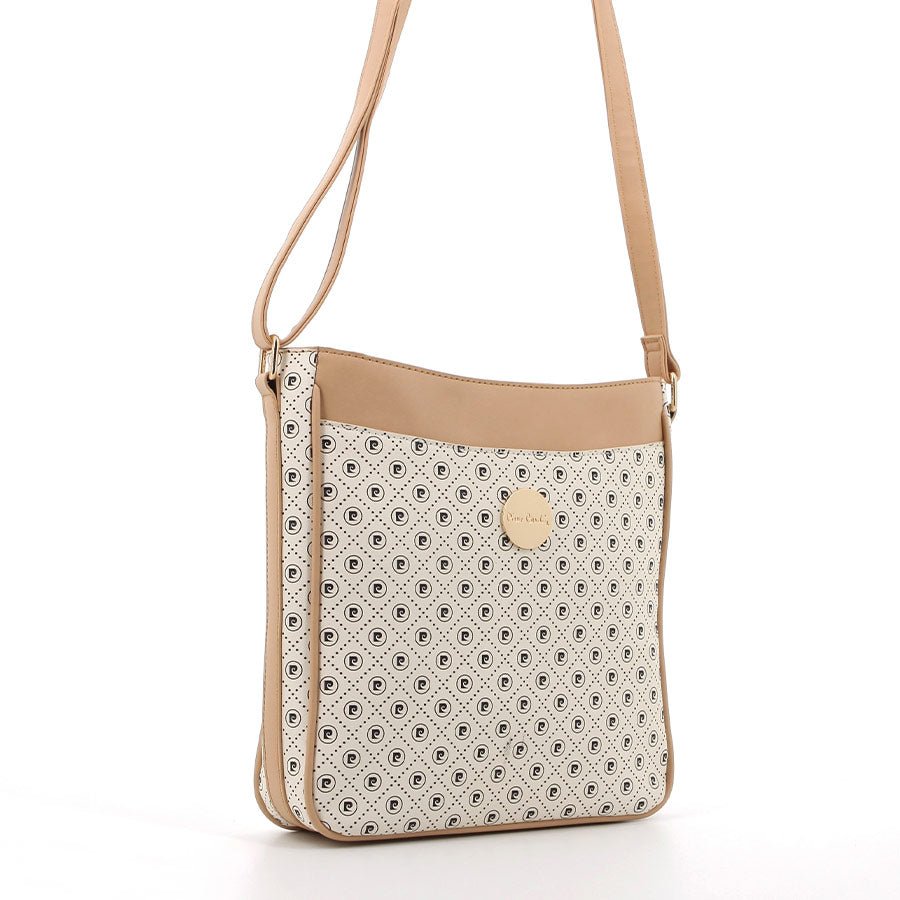 Pierre Cardin Karina Crossbody | White Beige - KaryKase