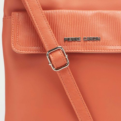 Pierre Cardin Londi Textured Trim Crossbody | Orange - KaryKase