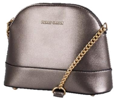 Pierre Cardin Mila Mini Dome Crossbody | Pewter - KaryKase