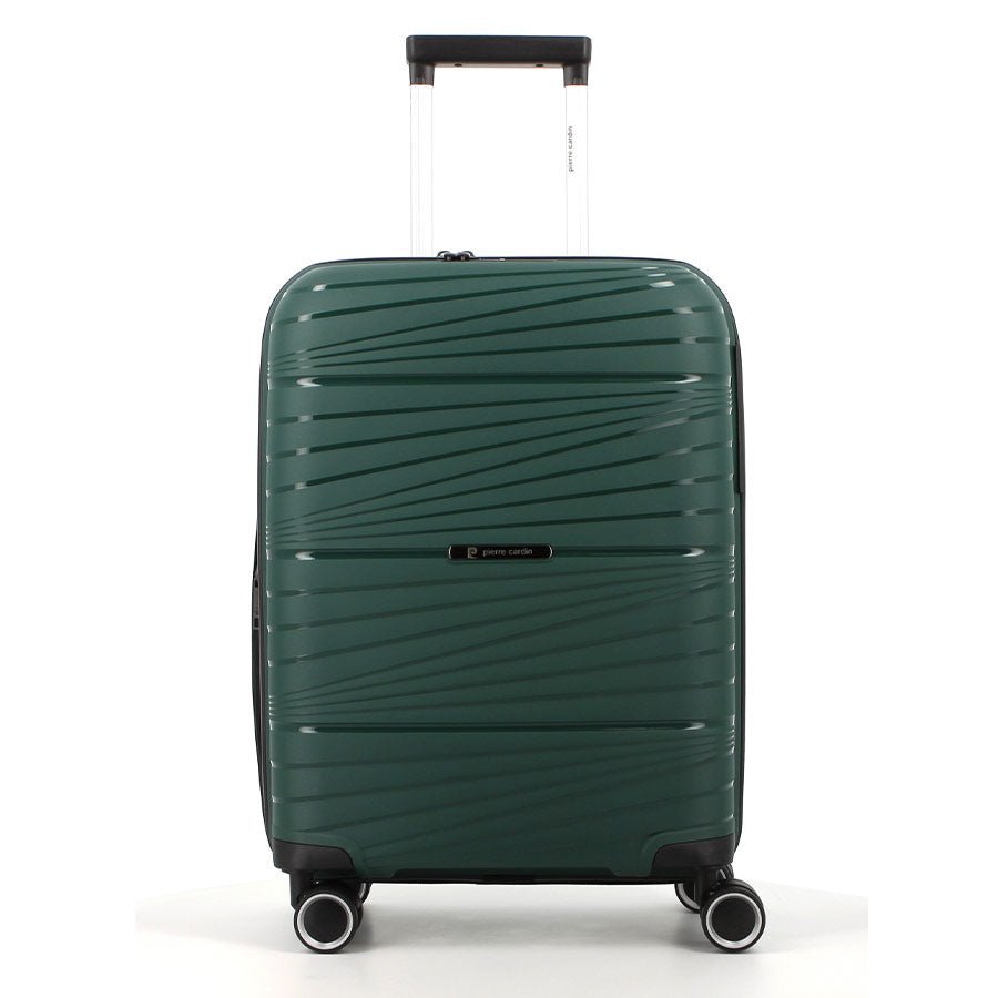 Pierre Cardin Montpellier 55cm Cabin Spinner | Green - KaryKase