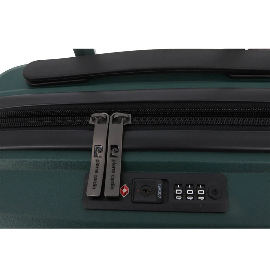 Pierre Cardin Montpellier 55cm Cabin Spinner | Green - KaryKase