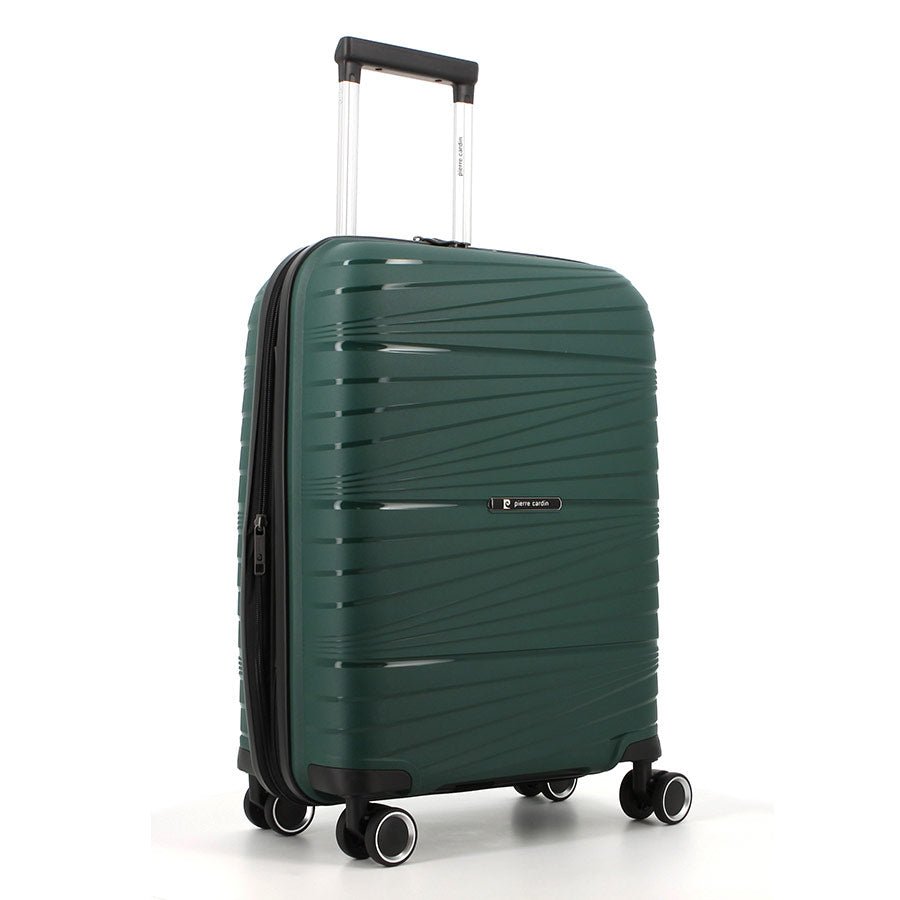 Pierre Cardin Montpellier 55cm Cabin Spinner | Green - KaryKase