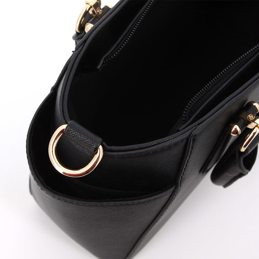 Pierre Cardin Stella Handbag | Black - KaryKase