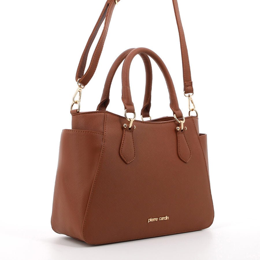 Pierre Cardin Stella Handbag | Tan - KaryKase