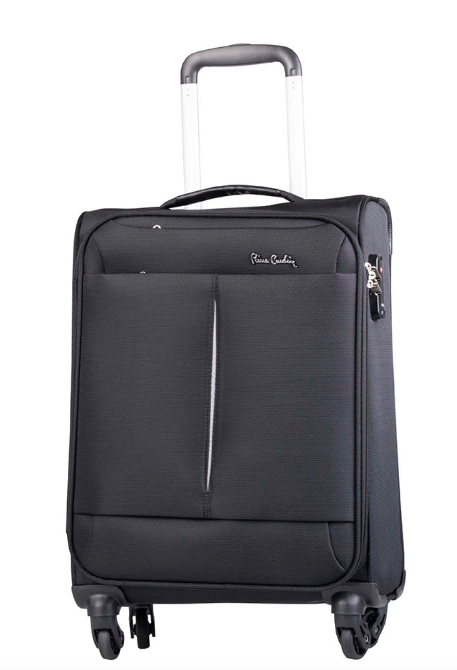 Pierre Cardin Ultralite 55cm Cabin Spinner | Black - KaryKase