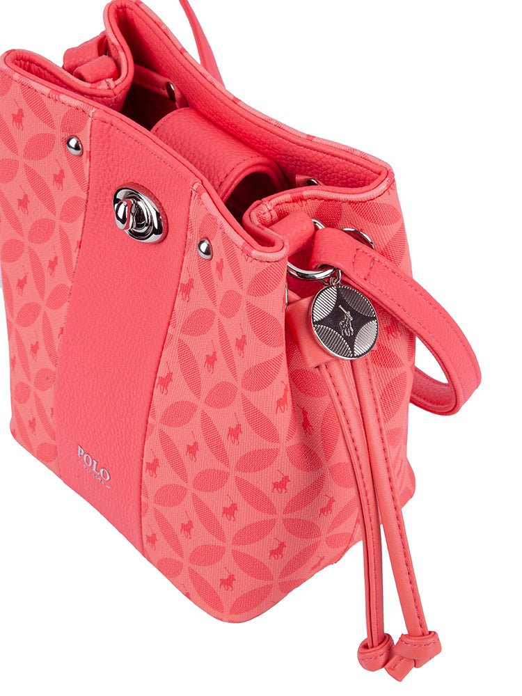 Polo Belize Mini Bucket Sling | Coral - KaryKase