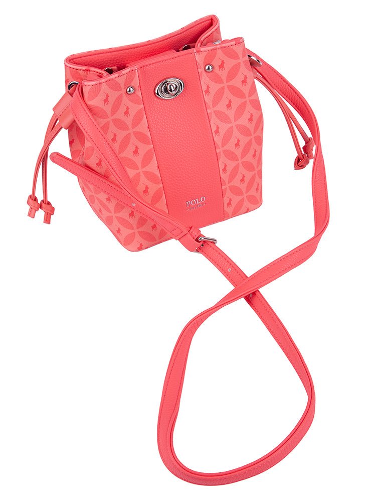 Polo Belize Mini Bucket Sling | Coral - KaryKase