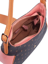 Polo Canterbury Hobo Handbag | Coral - KaryKase
