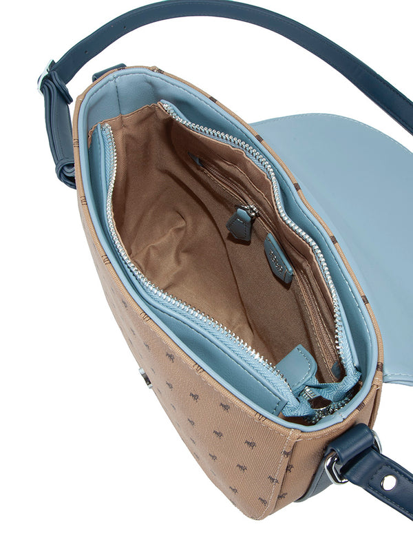 Polo Canterbury Saddle Crossbody Bag | Blue - KaryKase