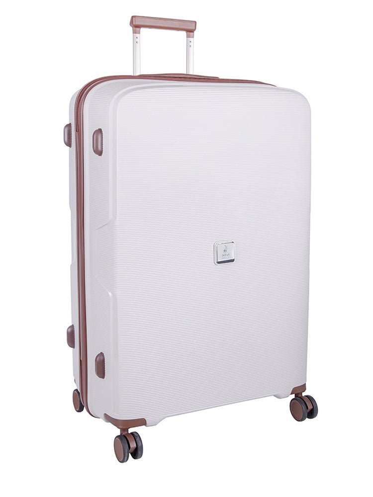 Polo Horizon Large 75cm Spinner Trolley Case | White - KaryKase