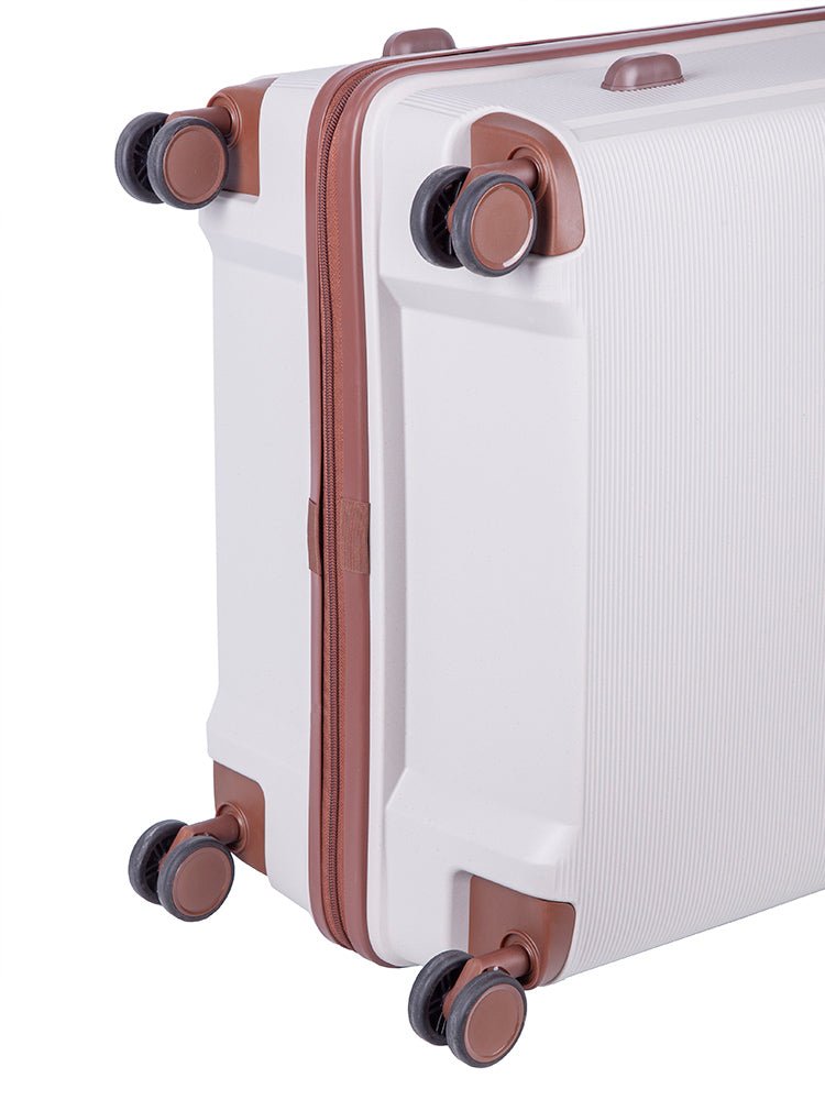 Polo Horizon Large 75cm Spinner Trolley Case | White - KaryKase