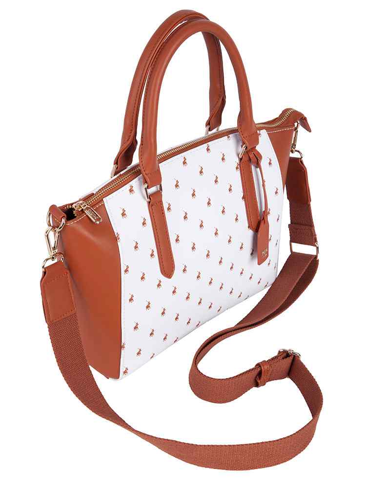 Polo New Iconic Small Shopper | White - KaryKase