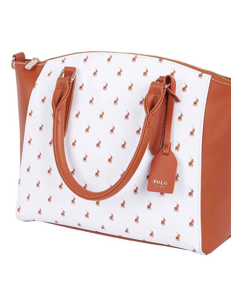 Polo New Iconic Small Shopper | White - KaryKase