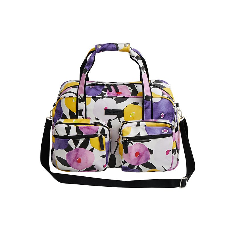 SoGood Candy Weekender Bag | Abstract Poppies - KaryKase