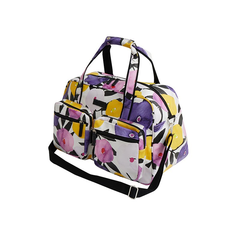 SoGood Candy Weekender Bag | Abstract Poppies - KaryKase