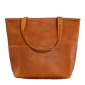 Tan Leather Goods - Emma Leather Handbag | Toffee - KaryKase