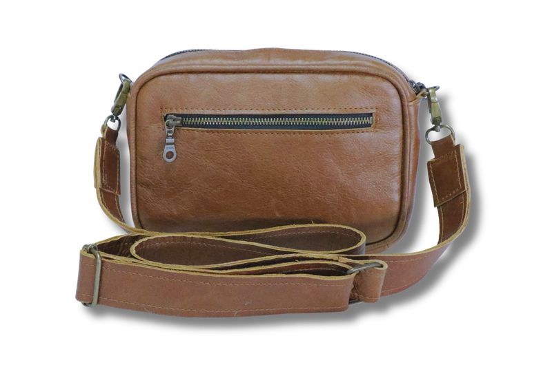 Tan Leather Goods Lily Sling Bag - KaryKase