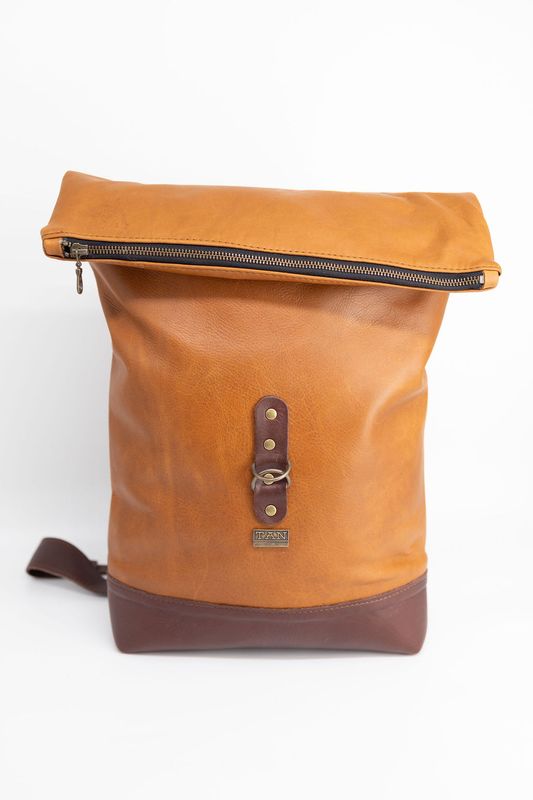 Tan Leather Goods Willow Backpack - KaryKase