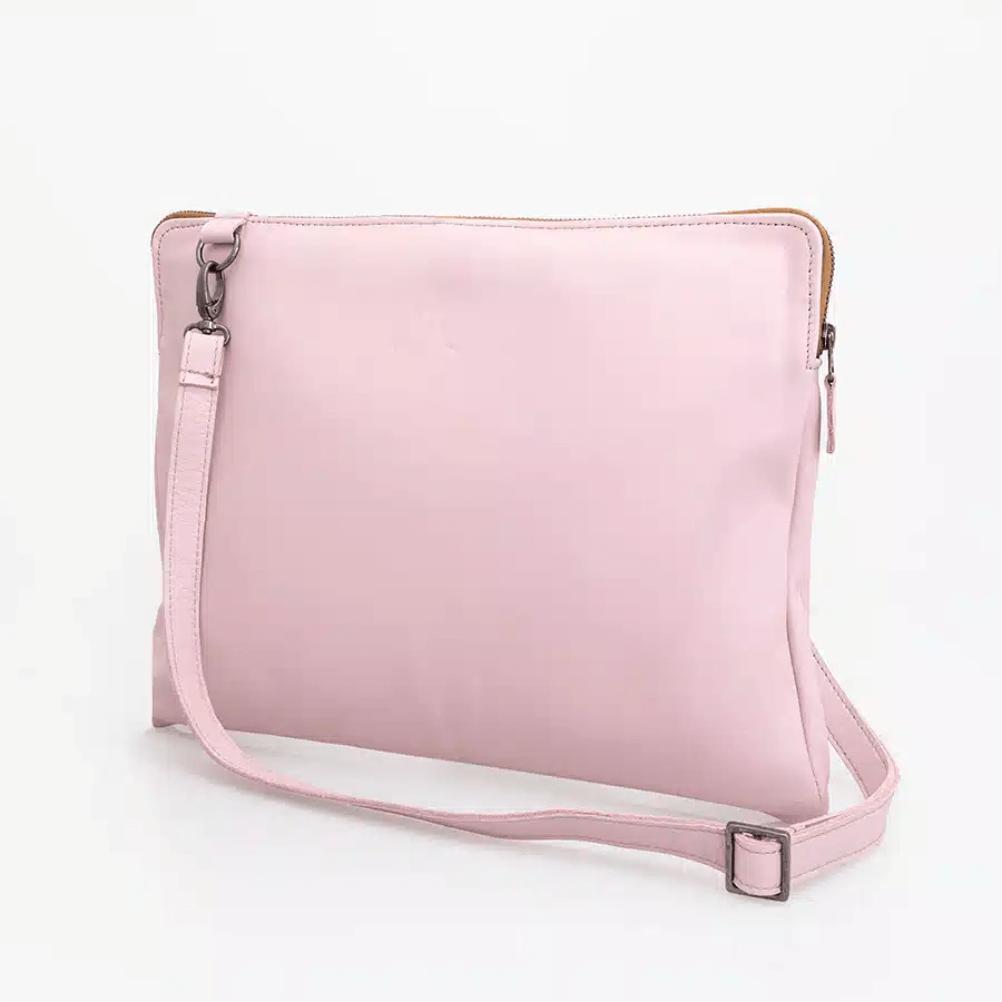 Thandana 15" Leather Laptop Sling Bag - KaryKase