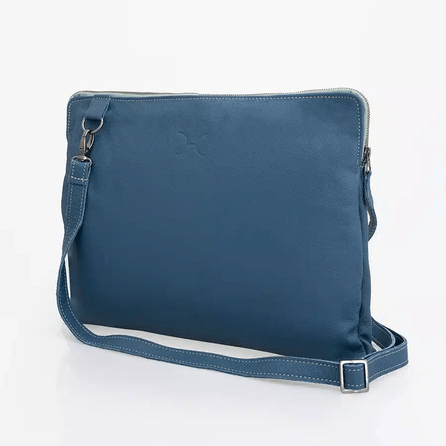 Thandana 15" Leather Laptop Sling Bag - KaryKase