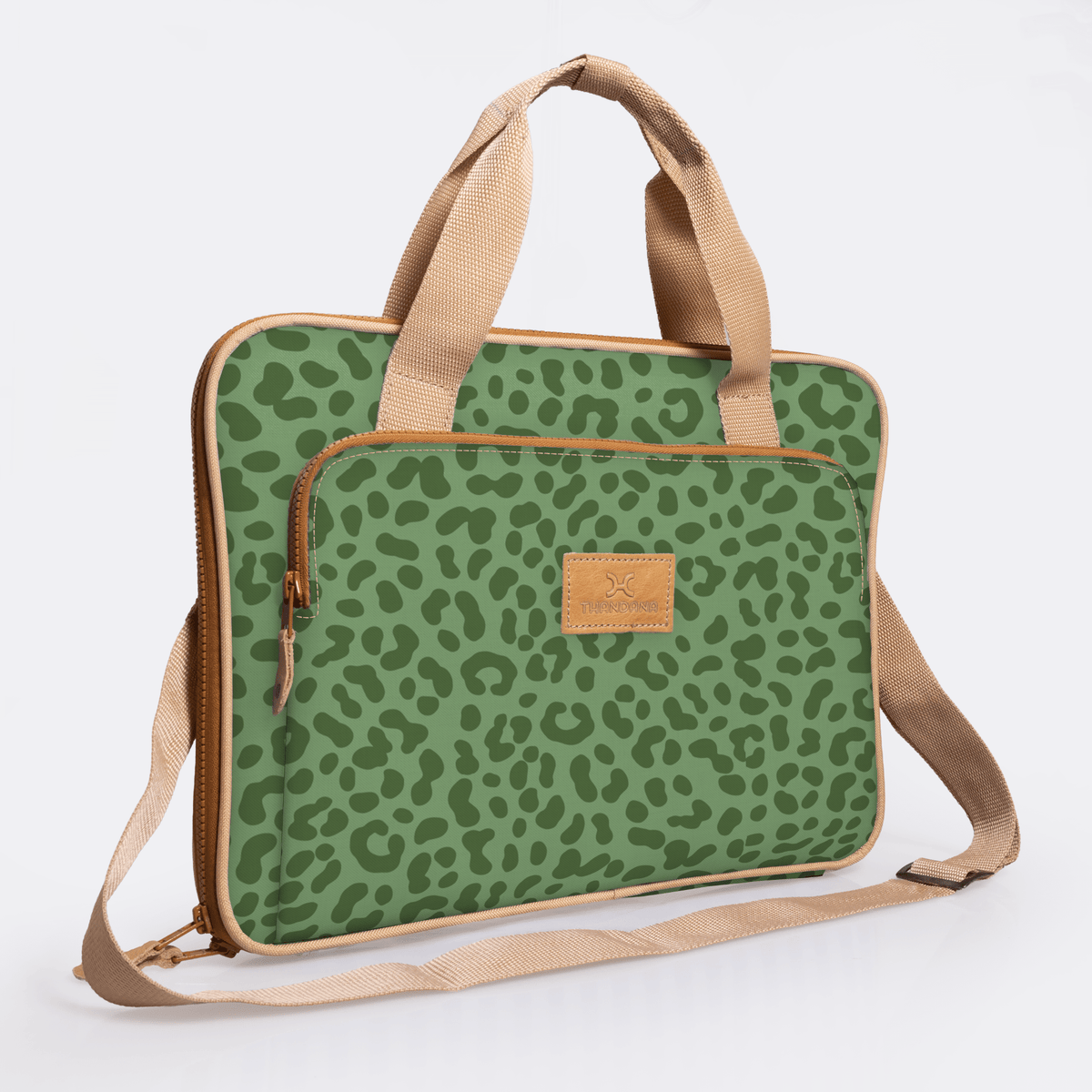 Thandana 15" Slimline Laminated Fabric Laptop Bag - KaryKase