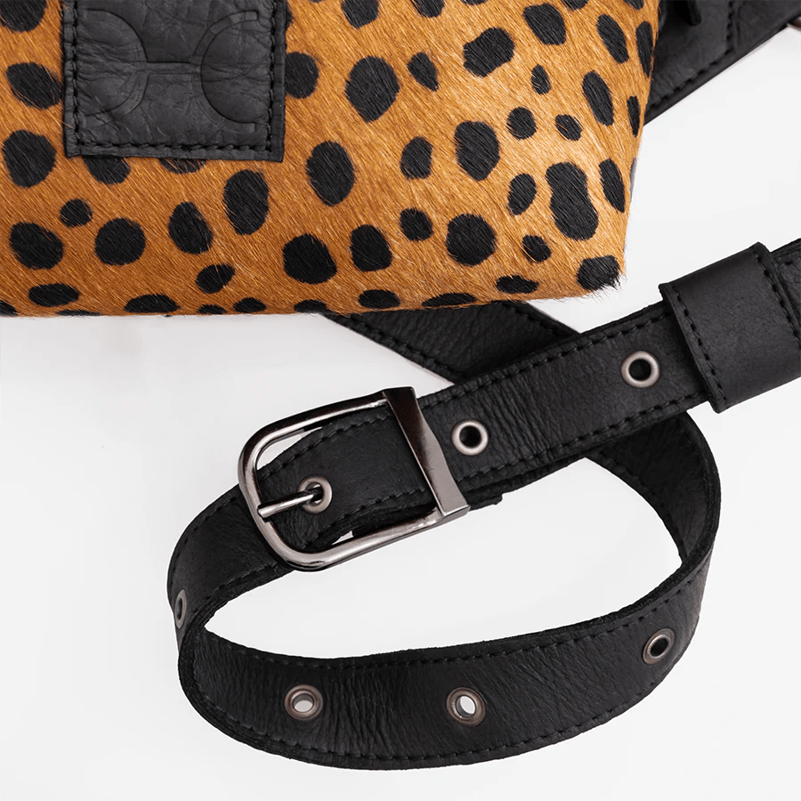 Thandana Animal Print Leather Ari Bum Bag - Fanny Pack - KaryKase