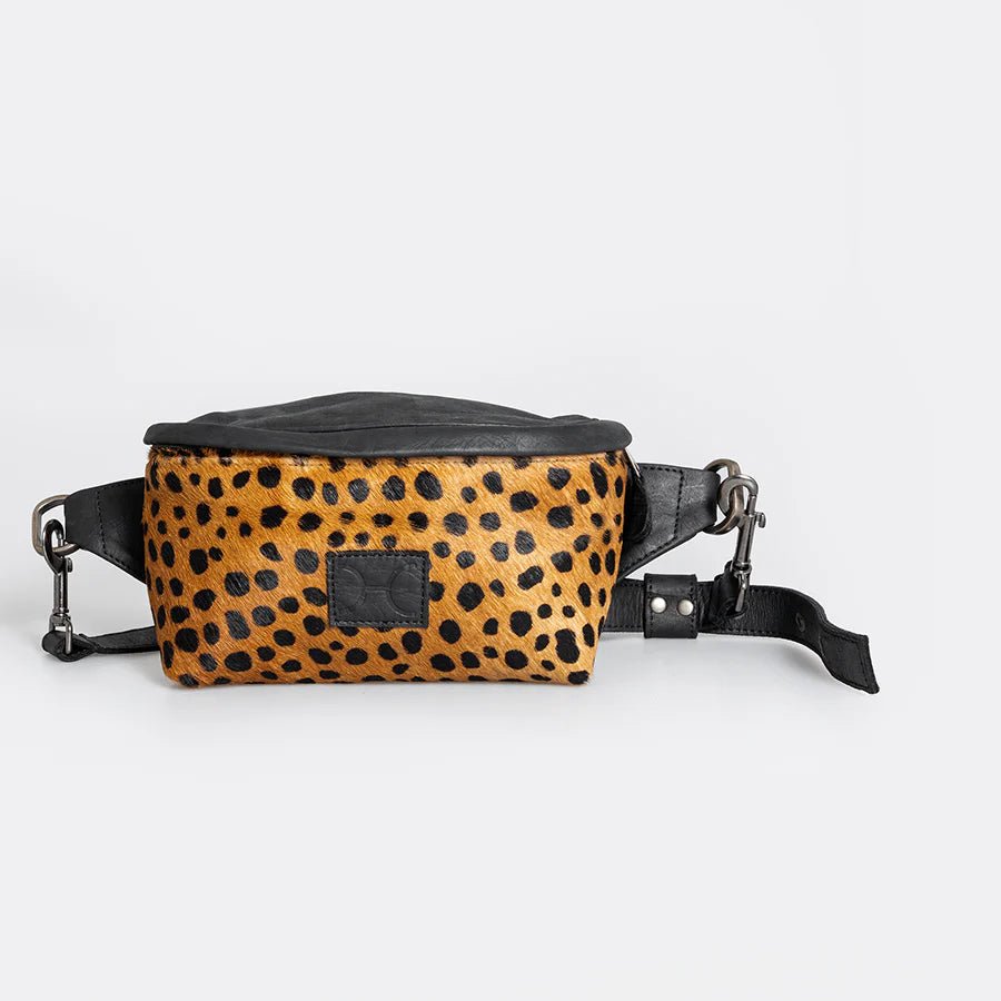 Thandana Animal Print Leather Ari Bum Bag - Fanny Pack - KaryKase