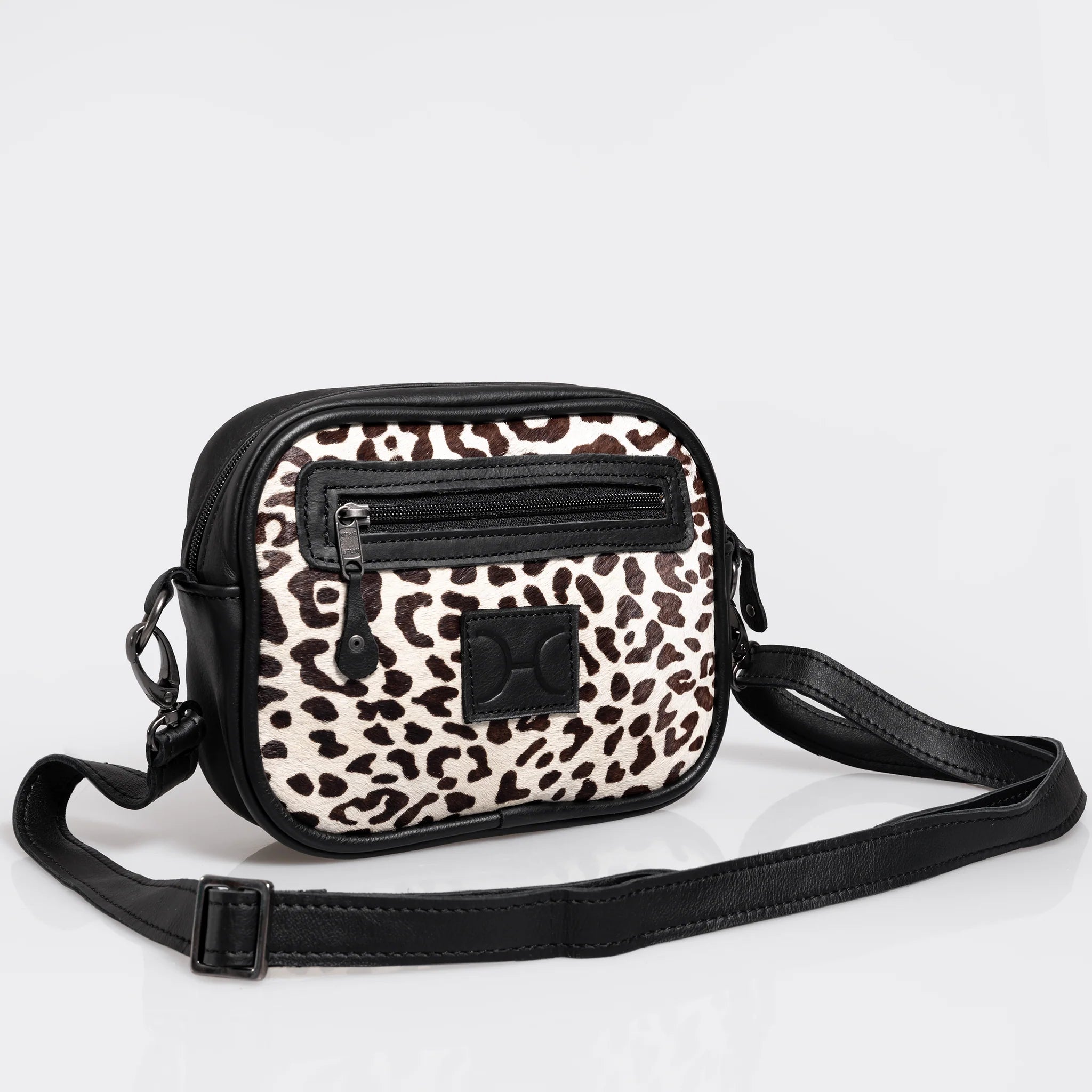 Thandana Animal Print Leather Lipstick Bag - KaryKase