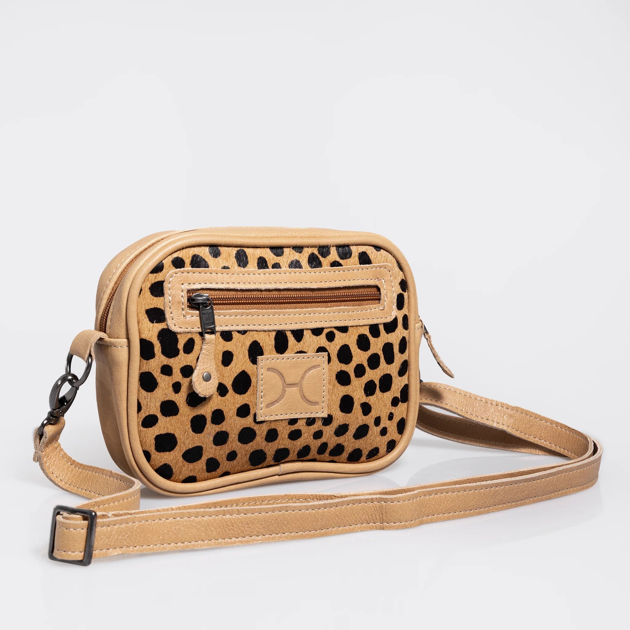 Thandana Animal Print Leather Lipstick Bag - KaryKase