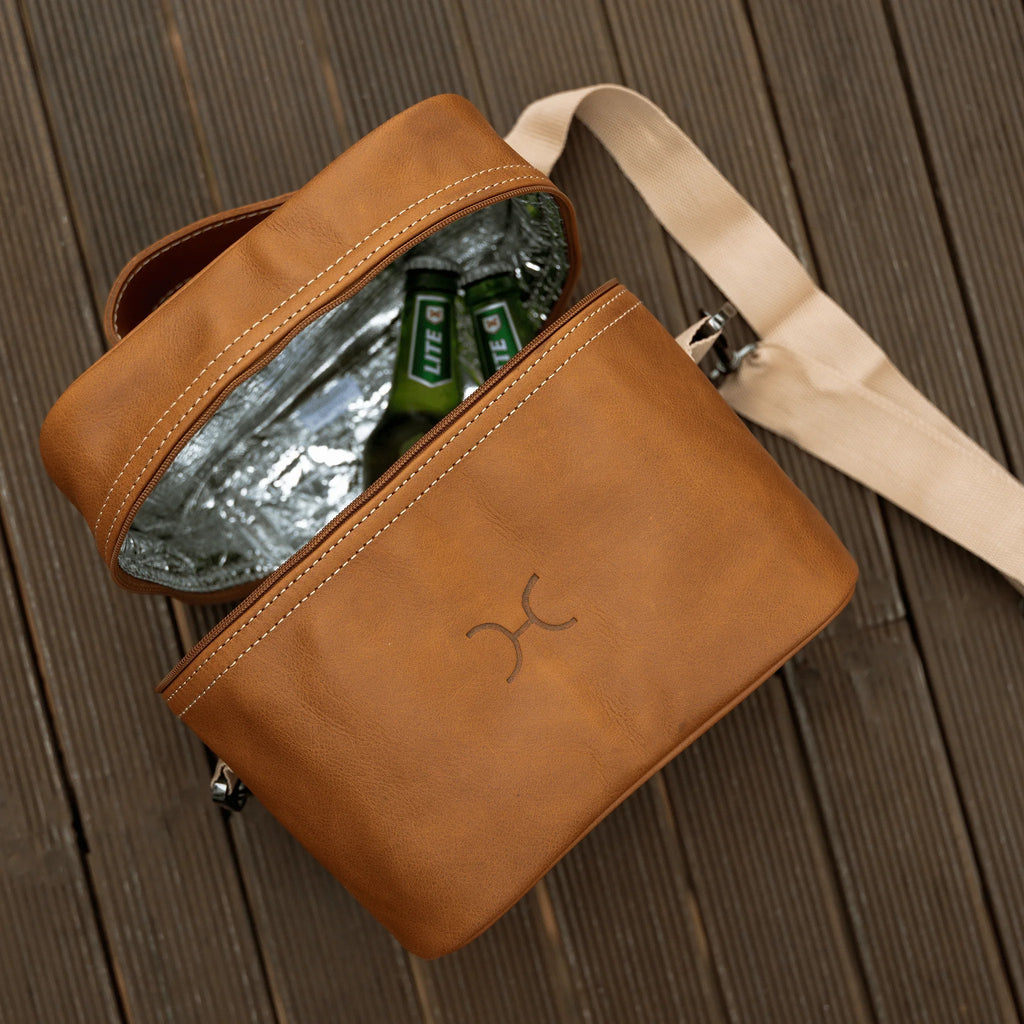 Thandana BrewSki Leather Cooler Bag - KaryKase