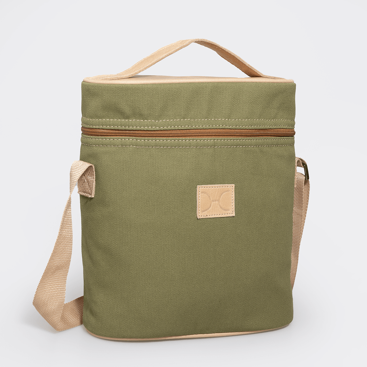 Thandana Canvas & Leather Jumbo Carry Wine Cooler - KaryKase