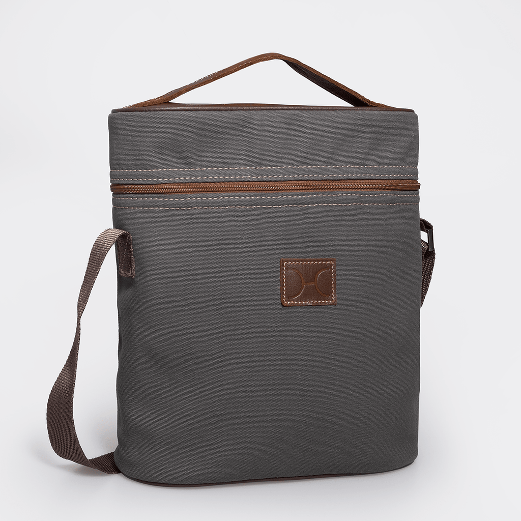 Thandana Canvas & Leather Jumbo Carry Wine Cooler - KaryKase