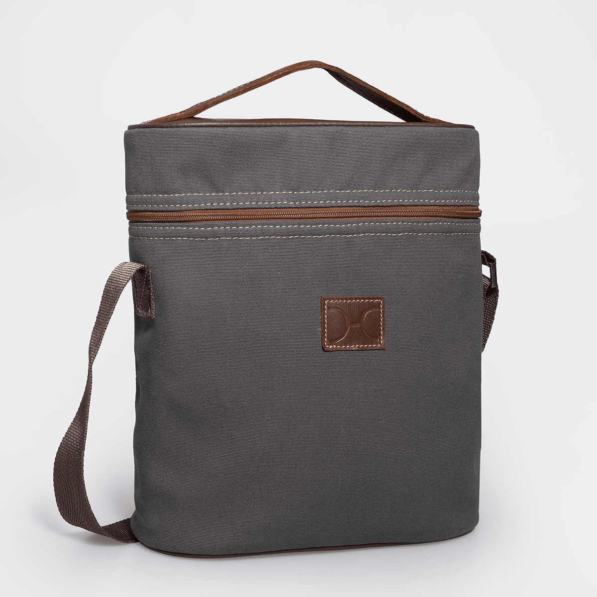 Thandana Canvas & Leather Jumbo Carry Wine Cooler - KaryKase