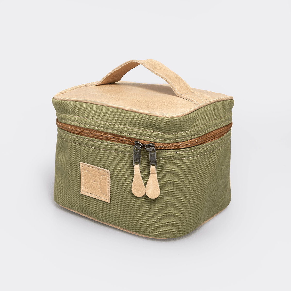 Thandana Canvas & Leather Mini Decker Cooler Bag - KaryKase