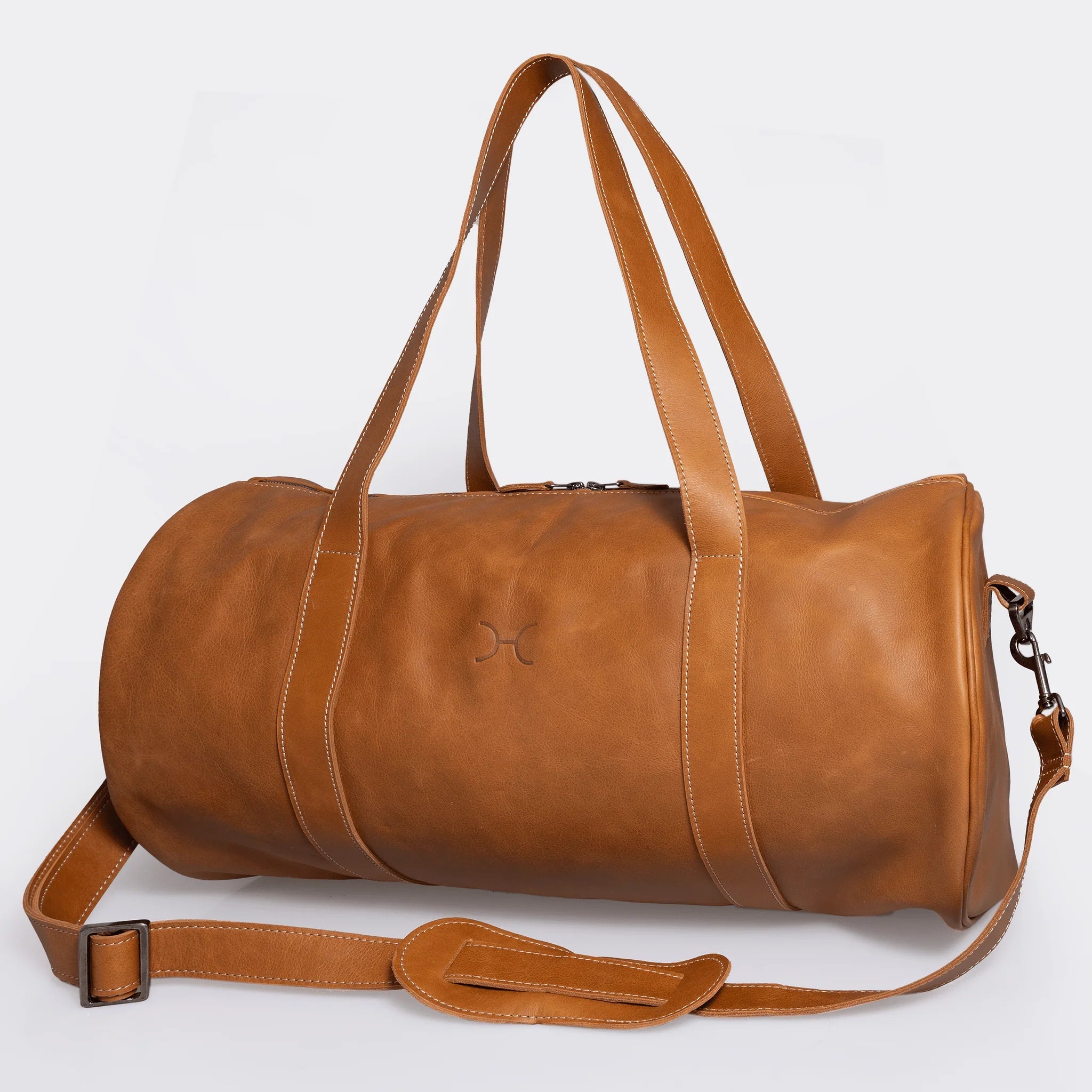 Thandana Classic leather Duffel Bag - KaryKase