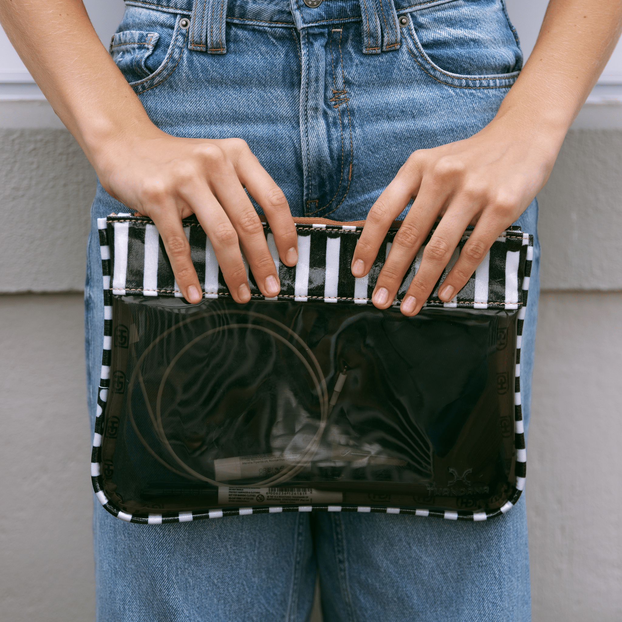 Thandana Jelly Clear View Essentials Pouch - KaryKase