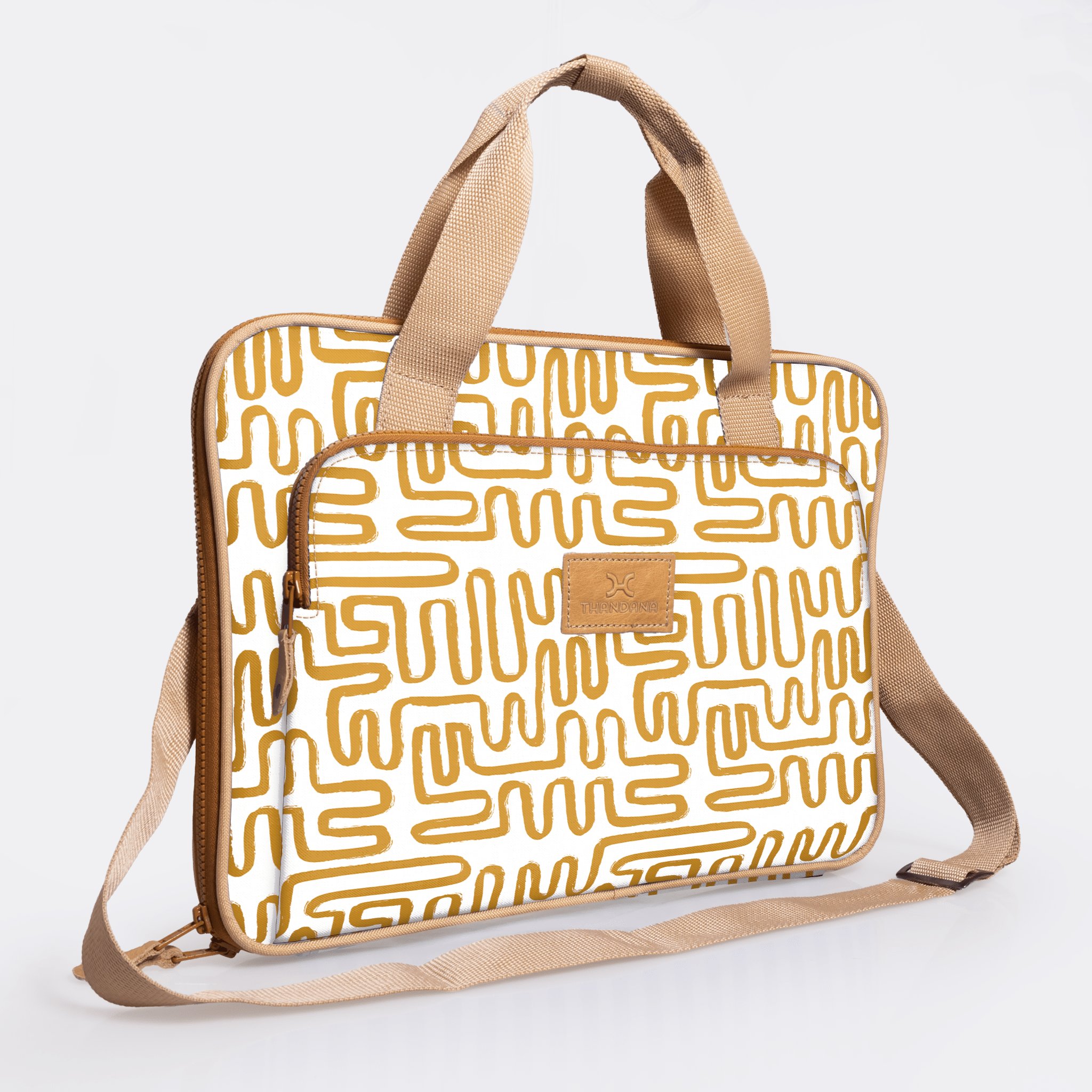 Thandana Kids 15" Slimline Laminated Fabric Laptop Bag - KaryKase