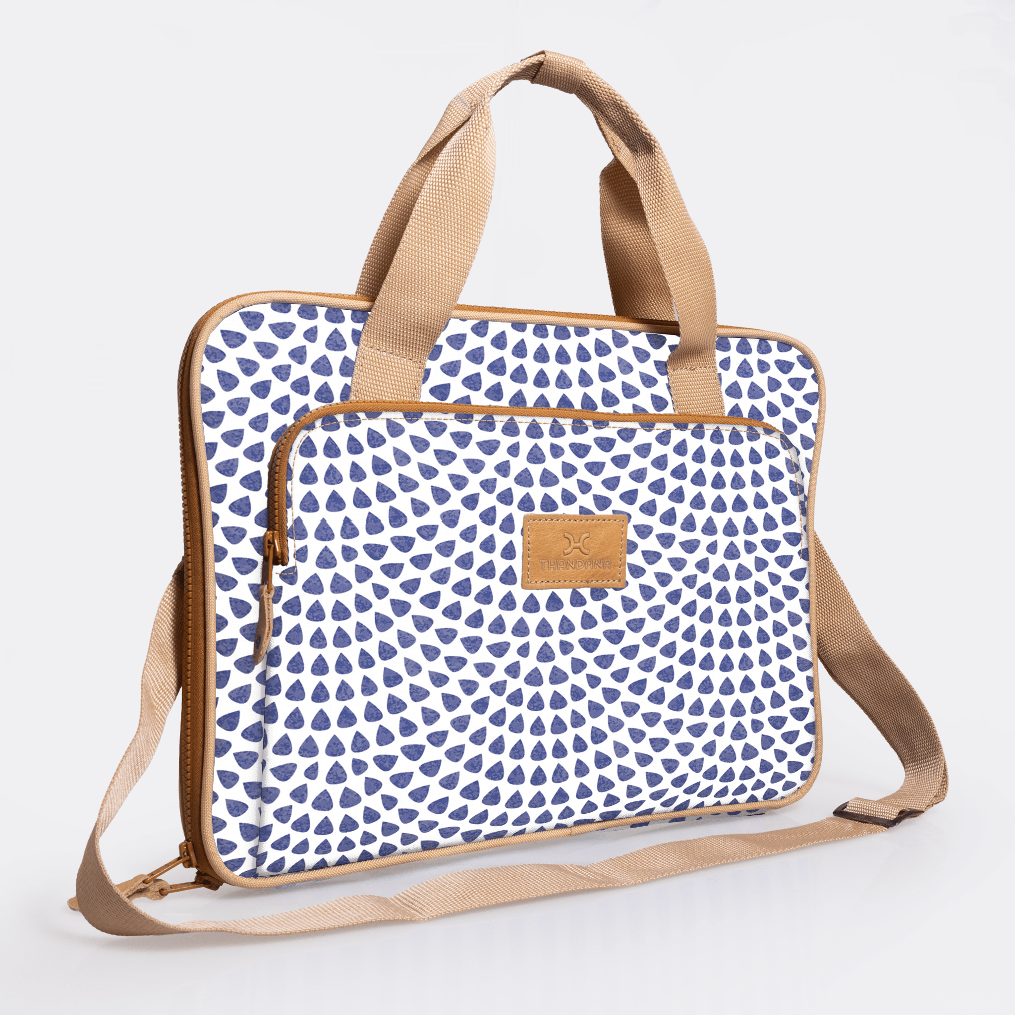 Thandana Kids 15" Slimline Laminated Fabric Laptop Bag - KaryKase