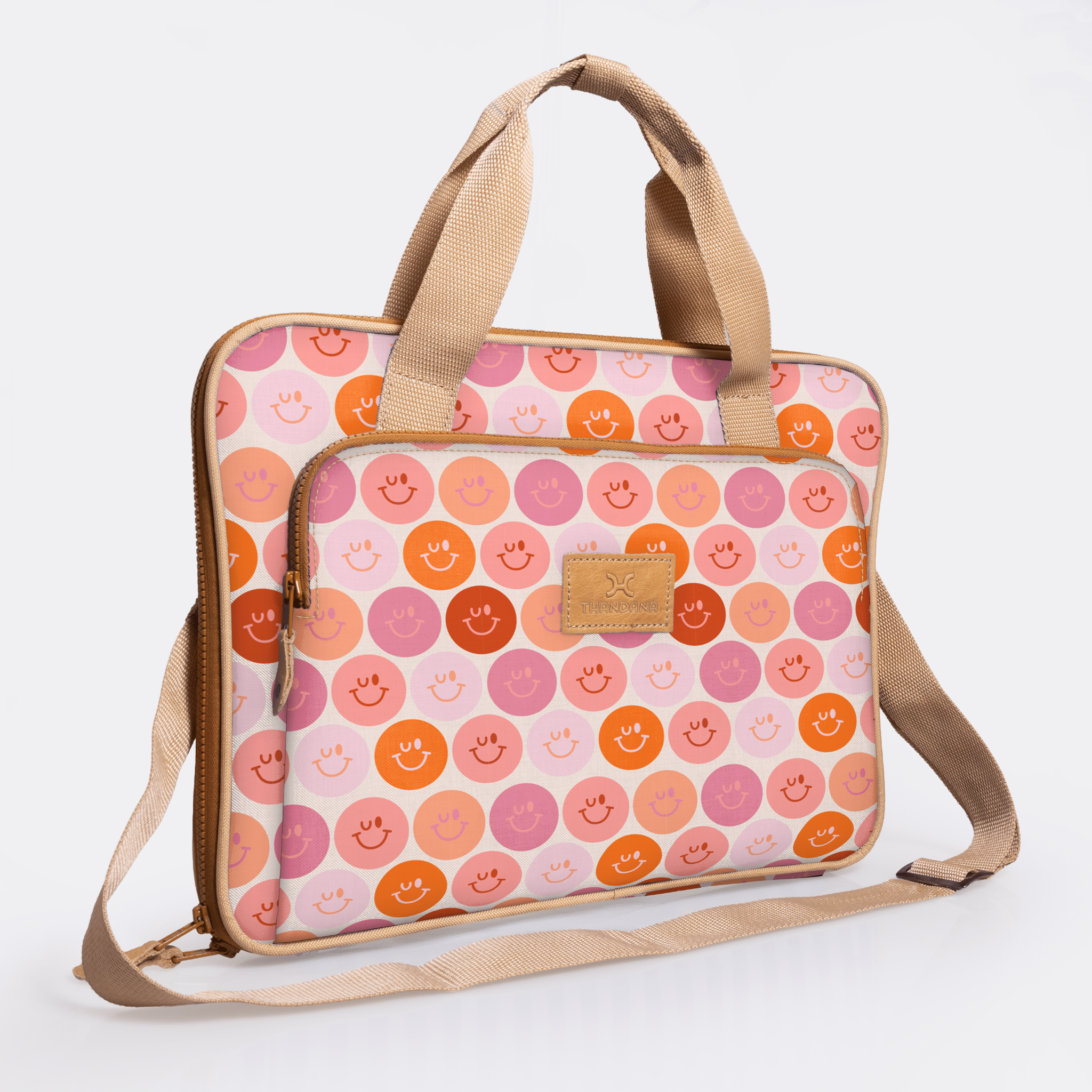 Thandana Kids 15" Slimline Laminated Fabric Laptop Bag - KaryKase