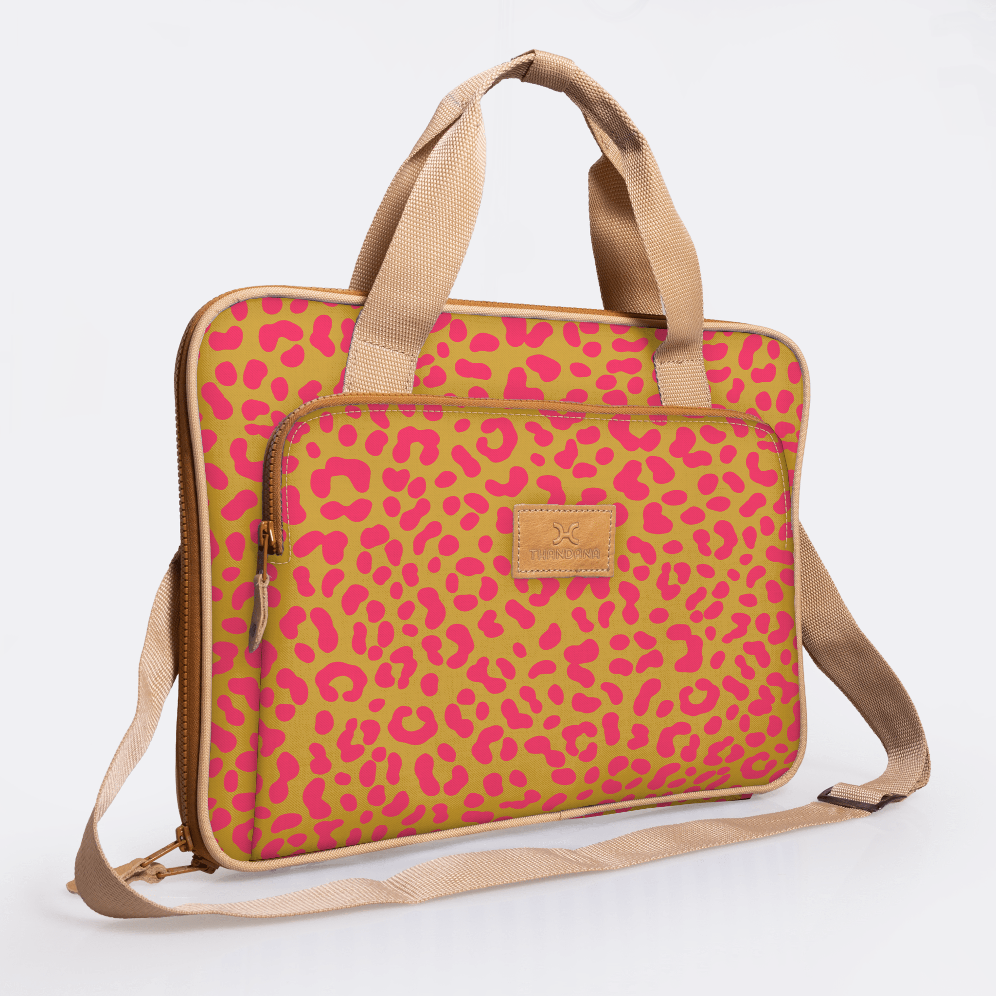 Thandana Kids 15" Slimline Laminated Fabric Laptop Bag - KaryKase