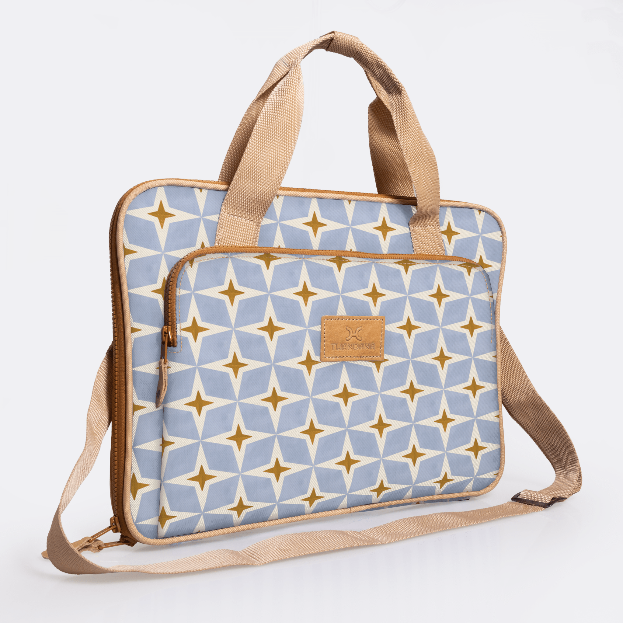 Thandana Kids 15" Slimline Laminated Fabric Laptop Bag - KaryKase